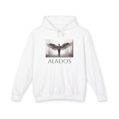 ALADOS   Angel Wings Hoodie,Unisex Lightweight Hoodie Sweatshirt, Unique Gift for Trendsetters.     'LOS ANGELES'