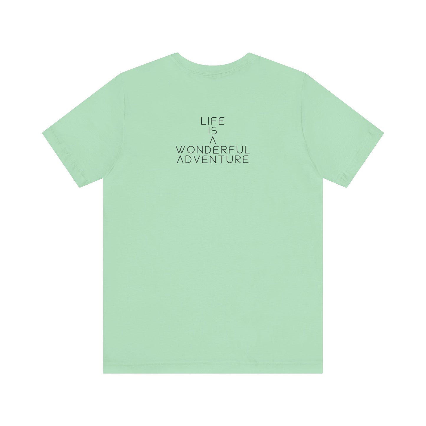 Alados Graphic Tee,Inspirational Unisex Jersey T-Shirt, Adventure Shirt, Angel Wing Shirt, Motivational Top, Gift for Dreamers