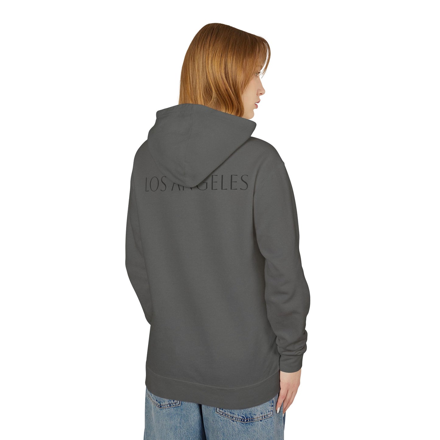 ALADOS   Angel Wings Hoodie,Unisex Lightweight Hoodie Sweatshirt, Unique Gift for Trendsetters.     'LOS ANGELES'