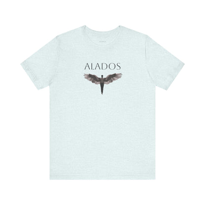 ALADOS.Unisex Angel Wings Graphic Tee, Spiritual Shirt, Gift for Nature Lovers, Casual Wear, Thoughtful Present for Birthdays and Holidays.