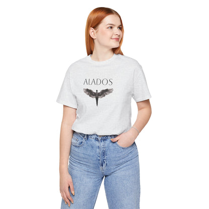 ALADOS.Unisex Angel Wings Graphic Tee, Spiritual Shirt, Gift for Nature Lovers, Casual Wear, Thoughtful Present for Birthdays and Holidays.