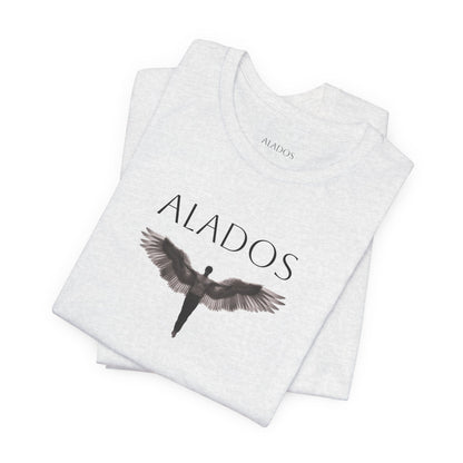 ALADOS.Unisex Angel Wings Graphic Tee, Spiritual Shirt, Gift for Nature Lovers, Casual Wear, Thoughtful Present for Birthdays and Holidays.