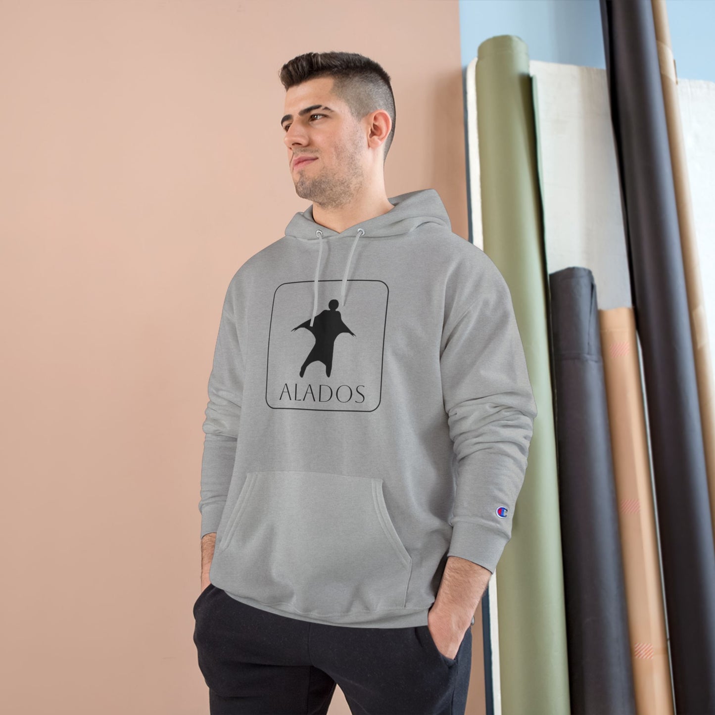 Sporting Champion Hoodie,Unique Design For Adventure Lovers,Great Gift for Holidays,Neutral Gender Hoodie. 'ALADOS:Life is a Wonderful Adventure'