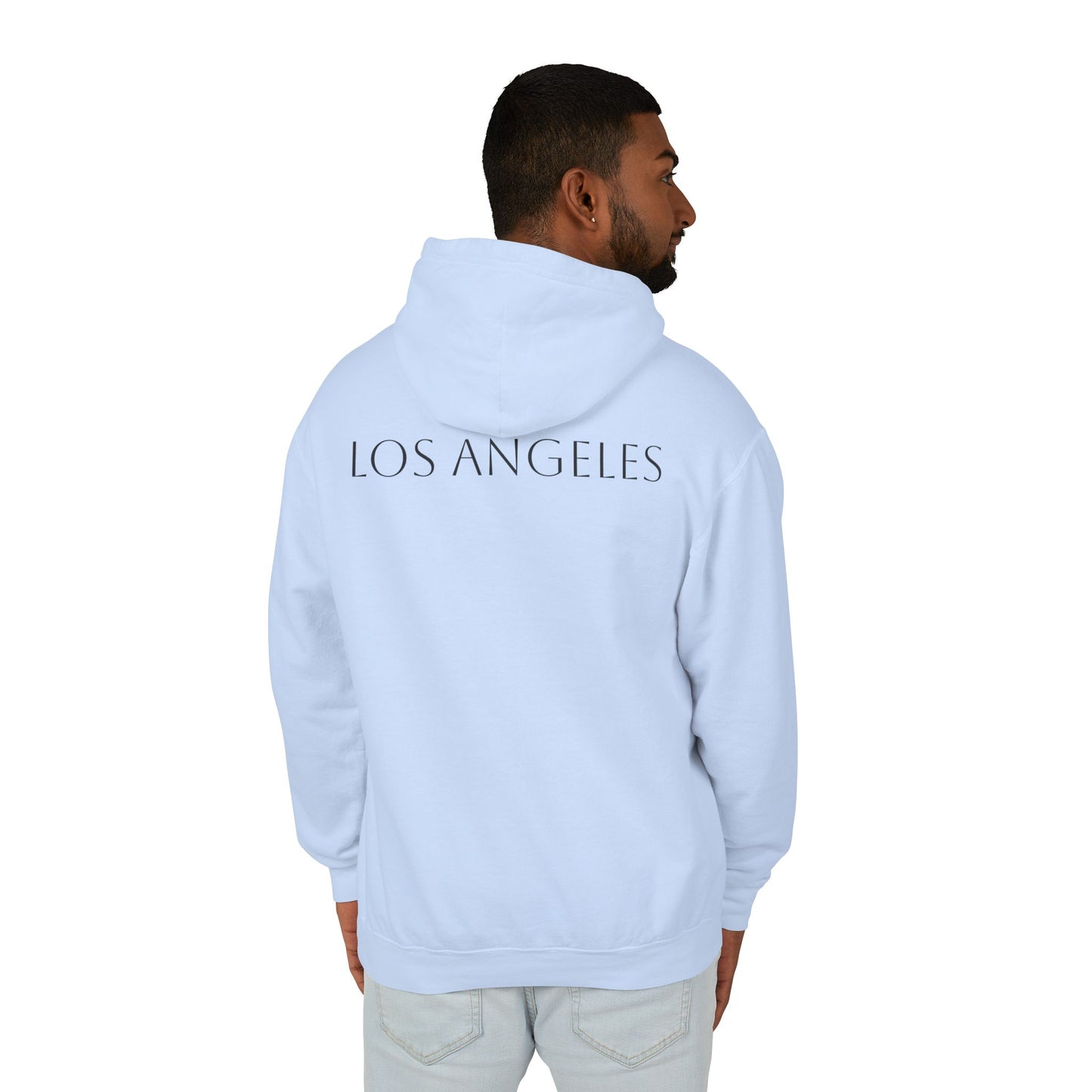 ALADOS   Angel Wings Hoodie,Unisex Lightweight Hoodie Sweatshirt, Unique Gift for Trendsetters.     'LOS ANGELES'