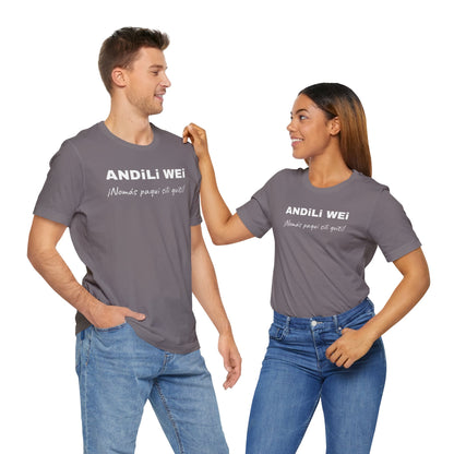 Funny Unisex Graphic Tee,Mexican Humor T-shirt, Casual Wear, Gift for Him/Her, Birthday Gift for Friends.'ANDILI WEI'