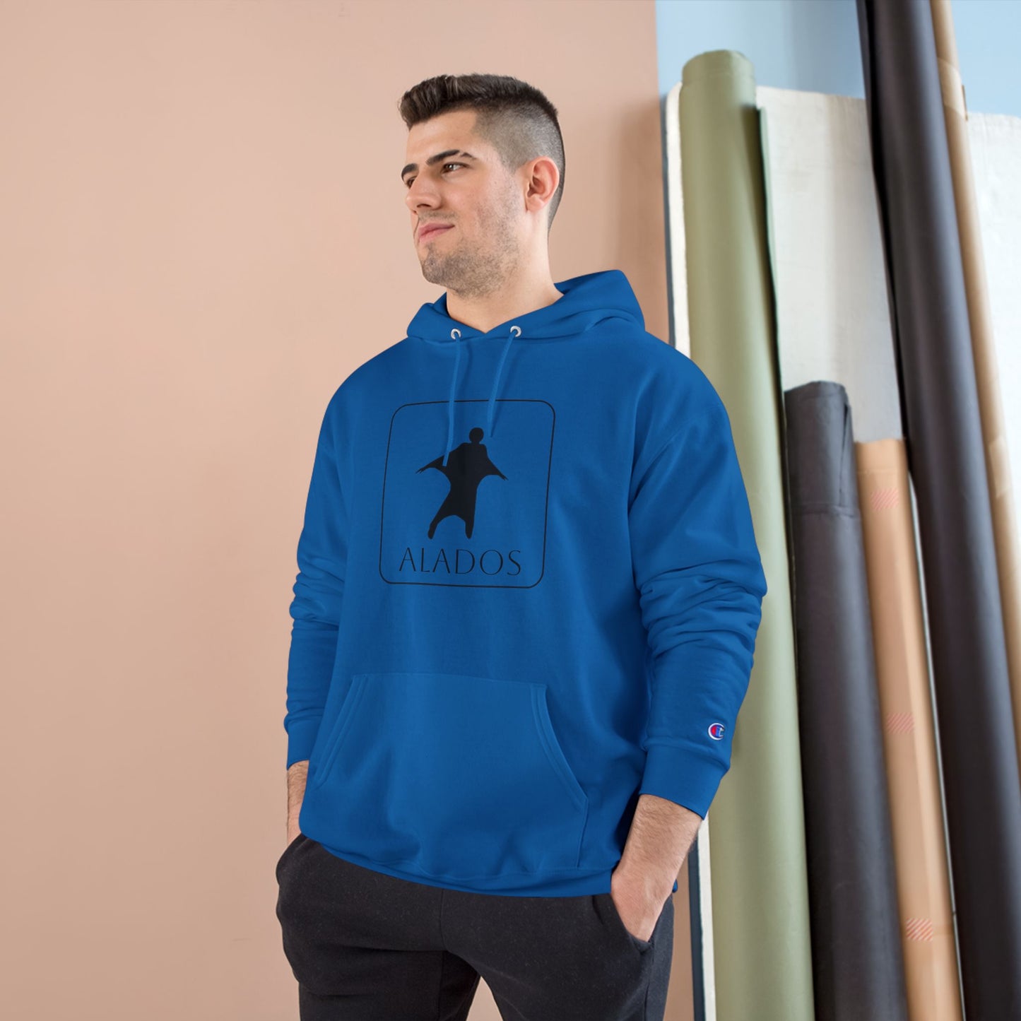 Sporting Champion Hoodie,Unique Design For Adventure Lovers,Great Gift for Holidays,Neutral Gender Hoodie. 'ALADOS:Life is a Wonderful Adventure'