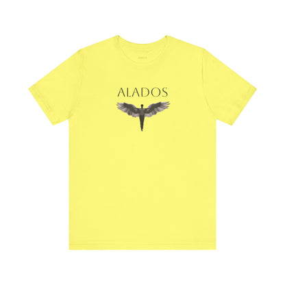 ALADOS.Unisex Angel Wings Graphic Tee, Spiritual Shirt, Gift for Nature Lovers, Casual Wear, Thoughtful Present for Birthdays and Holidays.