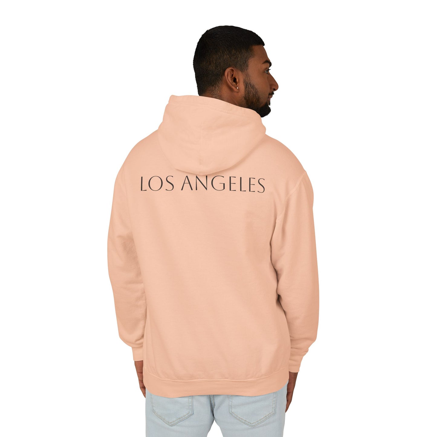 ALADOS   Angel Wings Hoodie,Unisex Lightweight Hoodie Sweatshirt, Unique Gift for Trendsetters.     'LOS ANGELES'