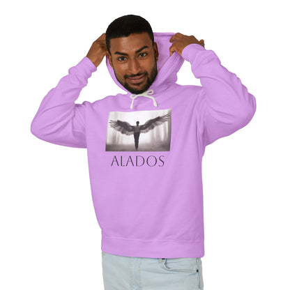 ALADOS   Angel Wings Hoodie,Unisex Lightweight Hoodie Sweatshirt, Unique Gift for Trendsetters.     'LOS ANGELES'