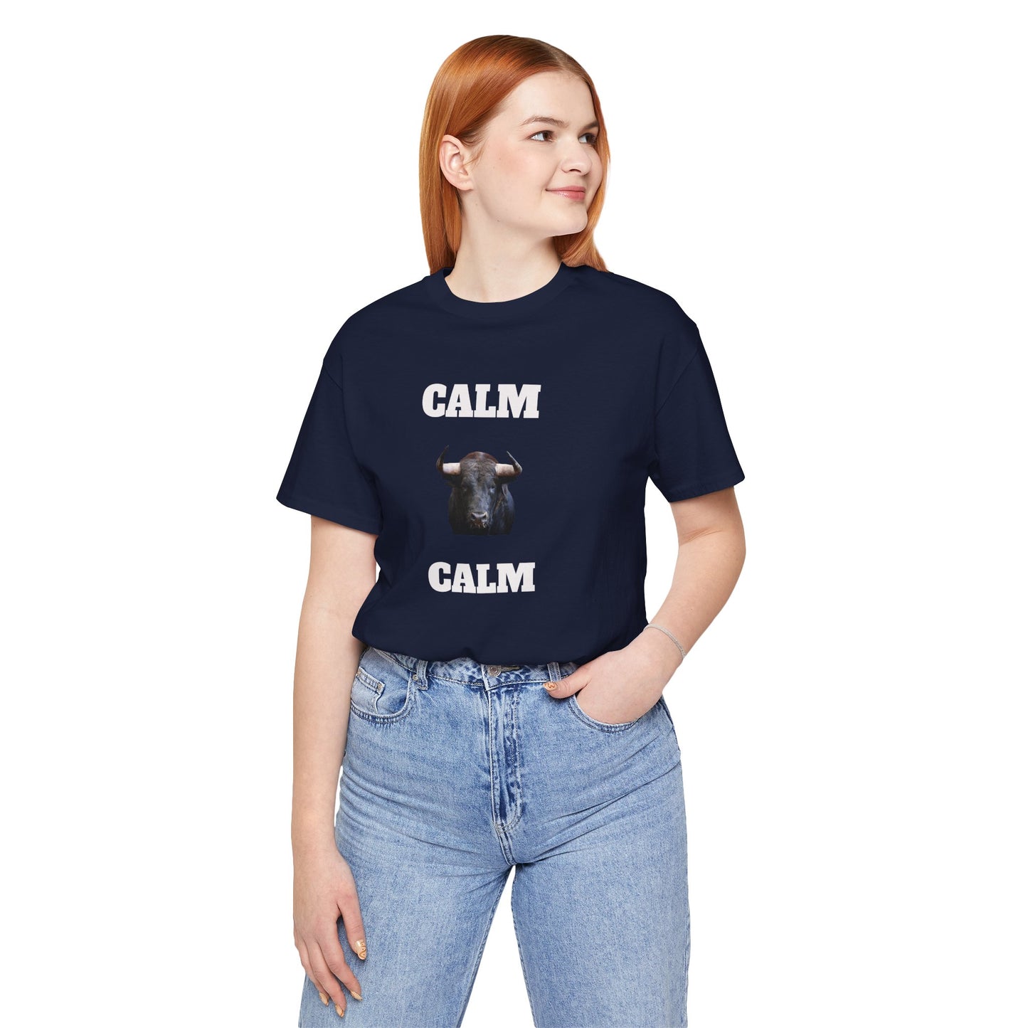 Funny Unisex Tee, Sarcastic T Shirt, Holiday Gift, Casual Wear, Joke Clothing, Birthday Gift,Mexican Humor Tee. 'Calm... Calm'