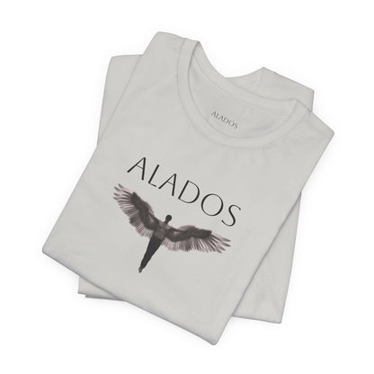 ALADOS.Unisex Angel Wings Graphic Tee, Spiritual Shirt, Gift for Nature Lovers, Casual Wear, Thoughtful Present for Birthdays and Holidays.