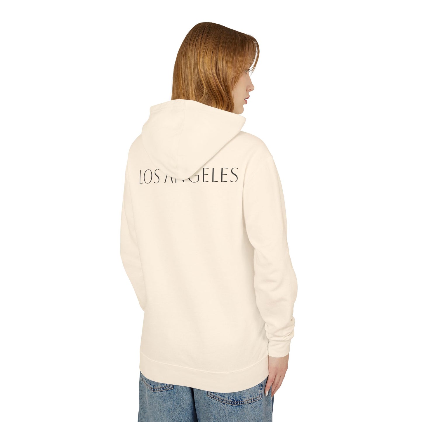 ALADOS   Angel Wings Hoodie,Unisex Lightweight Hoodie Sweatshirt, Unique Gift for Trendsetters.     'LOS ANGELES'
