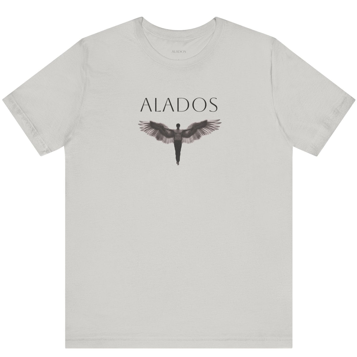 ALADOS.Unisex Angel Wings Graphic Tee, Spiritual Shirt, Gift for Nature Lovers, Casual Wear, Thoughtful Present for Birthdays and Holidays.